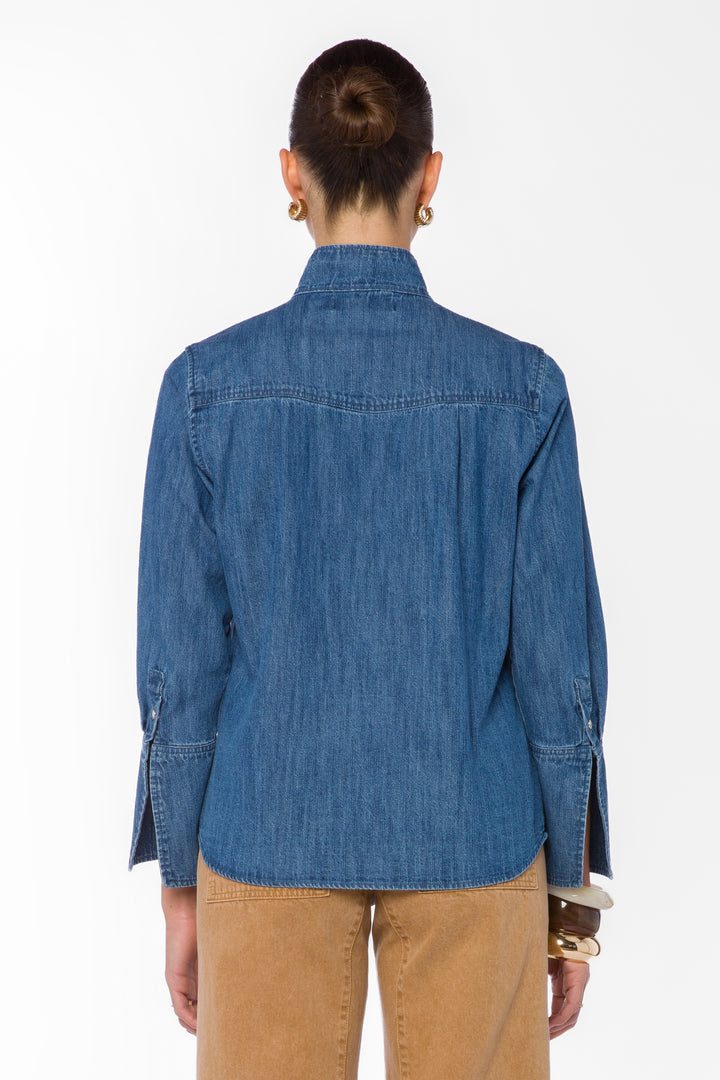 Joline Blue Shirt