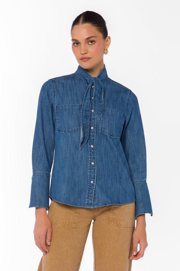 Joline Blue Shirt
