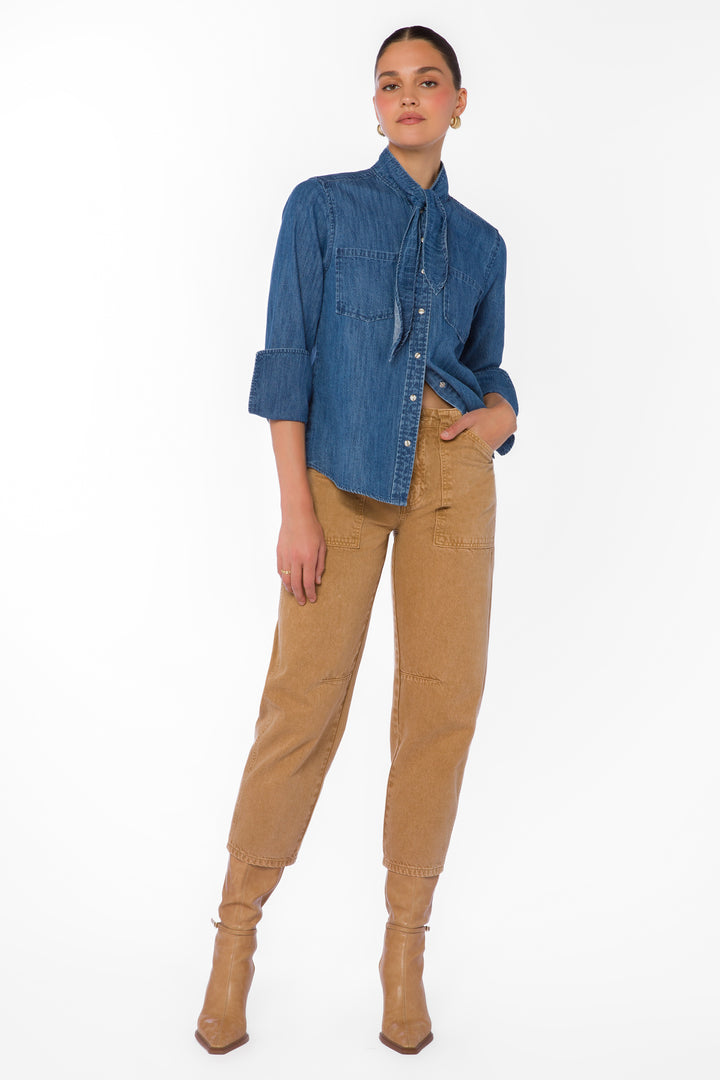 Joline Blue Shirt
