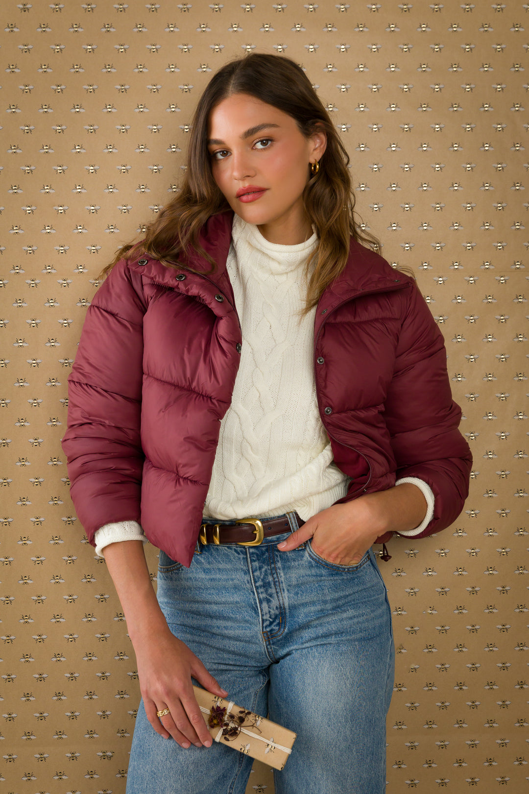 Jonas Burgundy Jacket