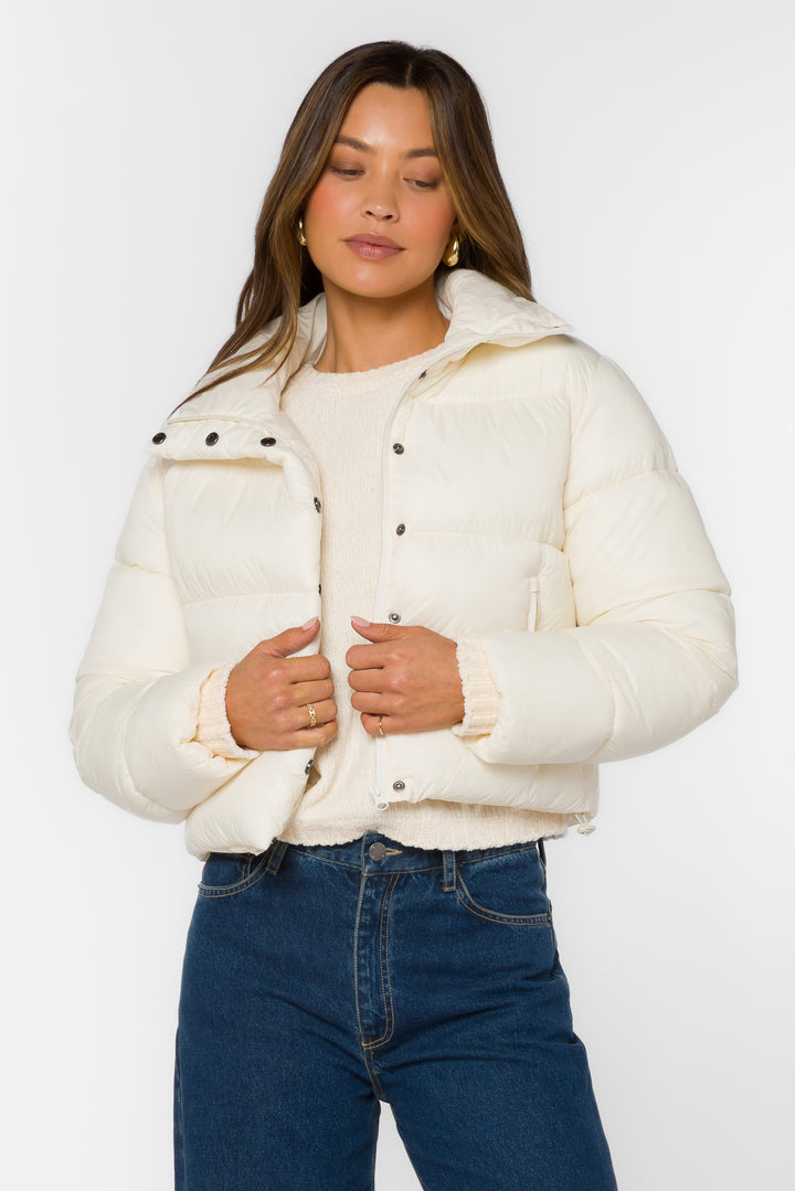 Jonas Cream Jacket - Jackets & Outerwear - Velvet Heart Clothing