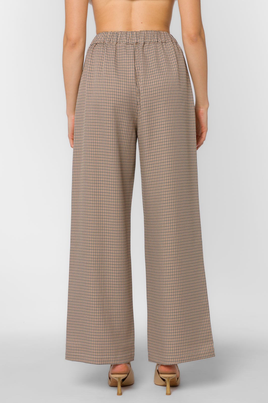 Jupiter Jazzy Houndstooth Pants - Pants - Velvet Heart Clothing
