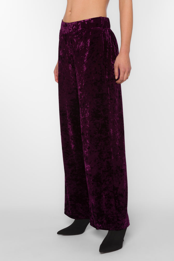 Kaelin Plum Pants - Pants - Velvet Heart Clothing