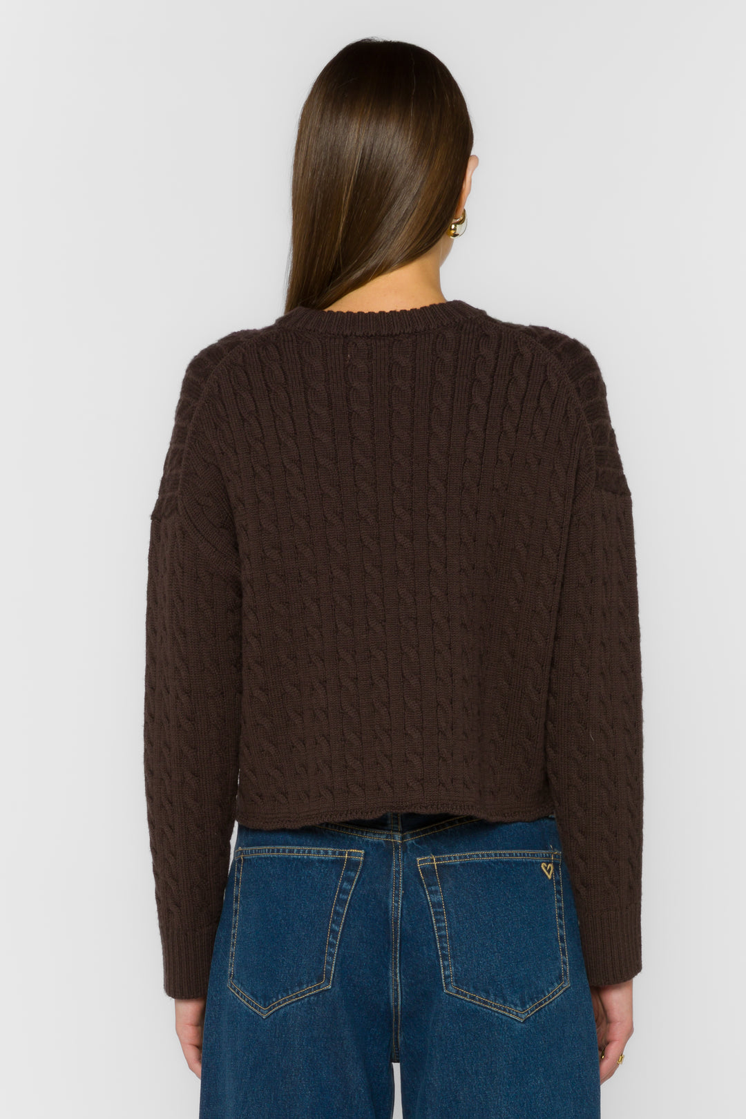 Kalliope Walnut Timber Sweater - Sweaters - Velvet Heart Clothing