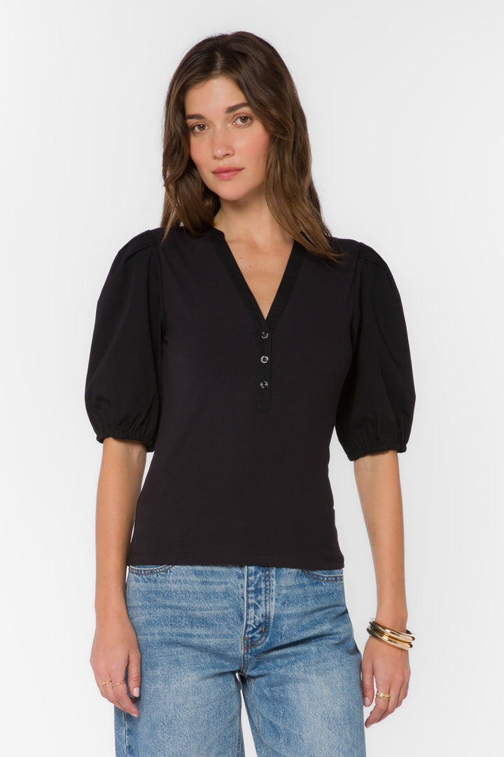 Kansas Black Tee