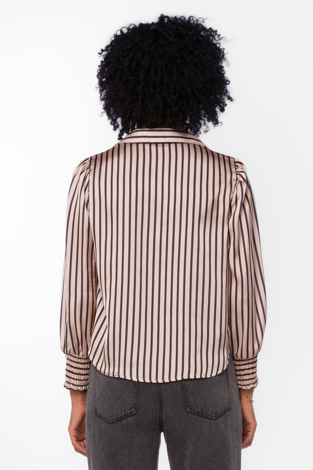 Kat Goldie Striped Blouse - Tops - Velvet Heart Clothing