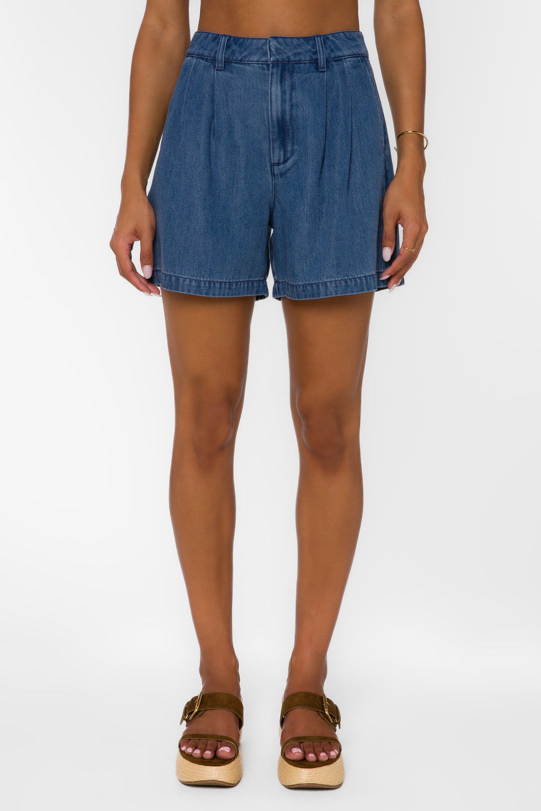 Katya Indigo Shorts - Shorts - Velvet Heart Clothing