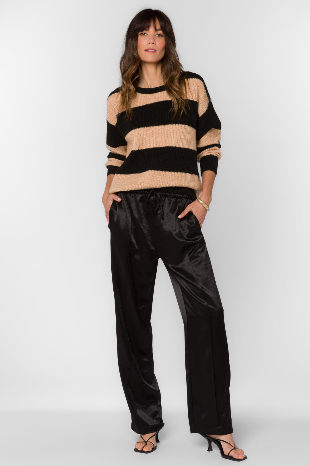 Kaya Black Pants - Pants - Velvet Heart Clothing