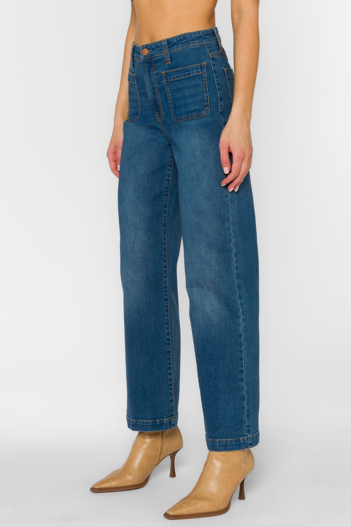 Kera Blue Pants - Bottoms - Velvet Heart Clothing