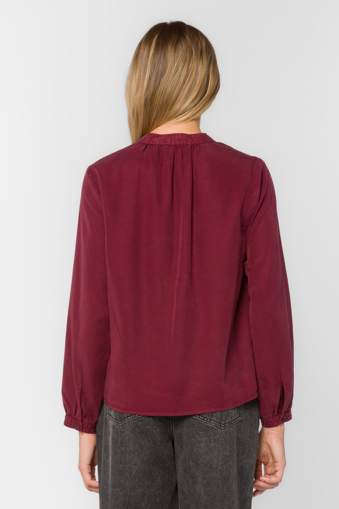 Kevin Bordeaux Top - Tops - Velvet Heart Clothing