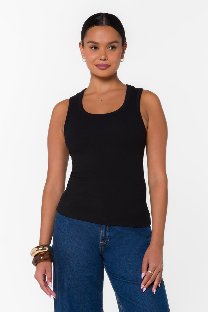 Larisa Black Tank