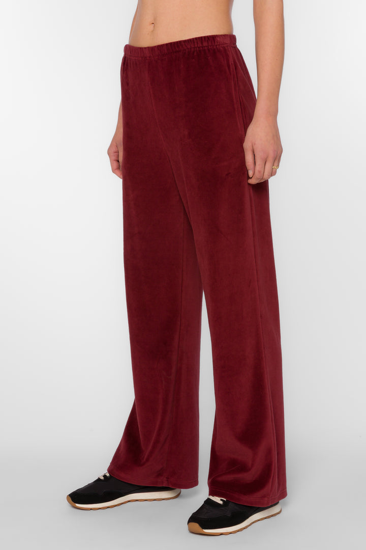 Laurenlin Bordeaux Pants - Pants - Velvet Heart Clothing