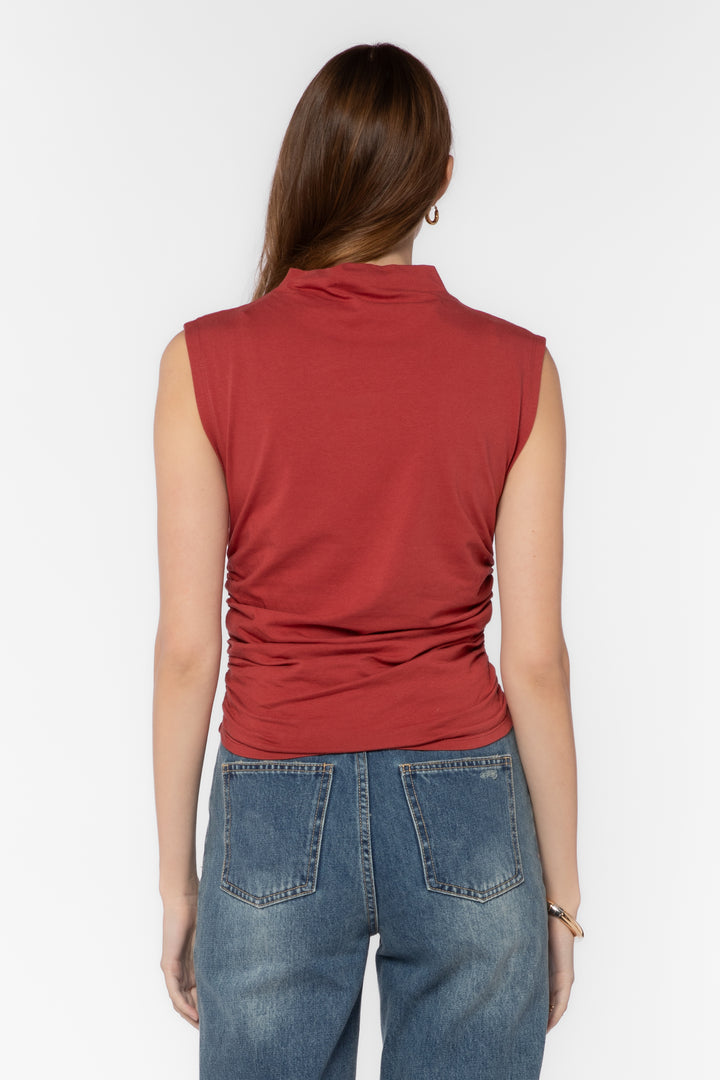 Lavali Brick Red Top