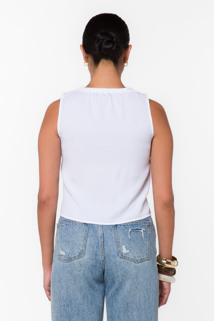 Layla Optic White Tank