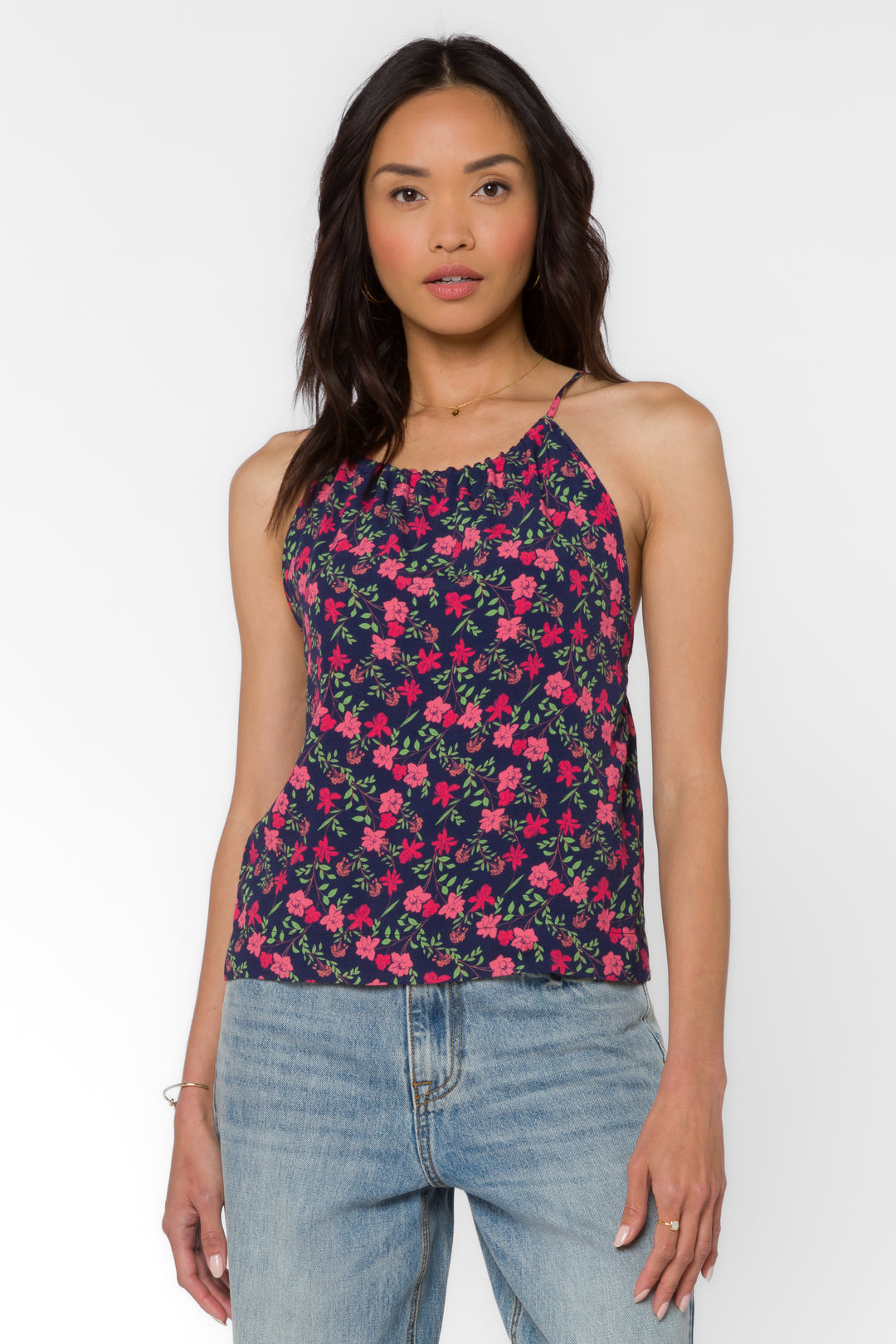 Liezel Ditsy Floral Cami - Tops - Velvet Heart Clothing