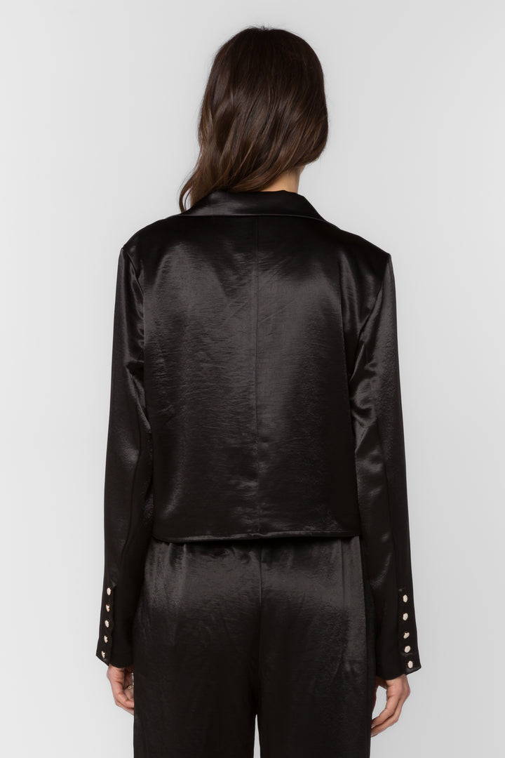 Lito Black Jacket - Jackets & Outerwear - Velvet Heart Clothing