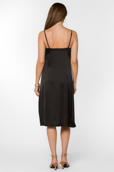 Livvy Black Dress - Dresses - Velvet Heart Clothing