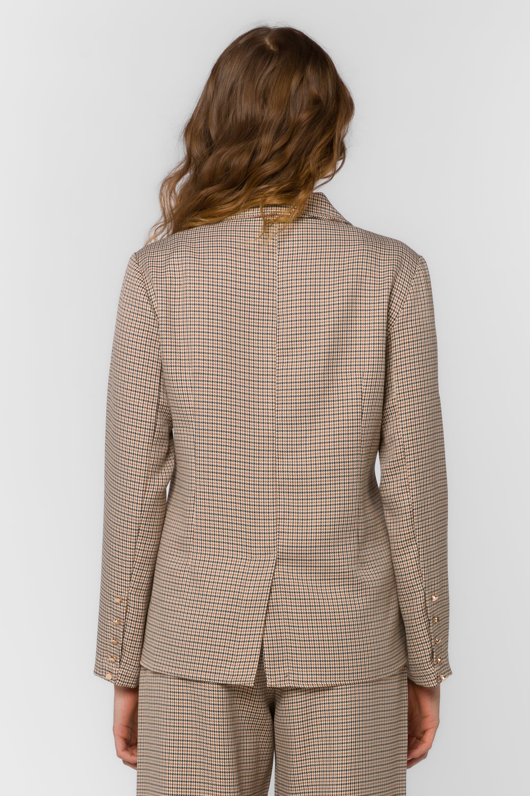 Loni Jazzy Houndstooth Blazer - Jackets & Outerwear - Velvet Heart Clothing