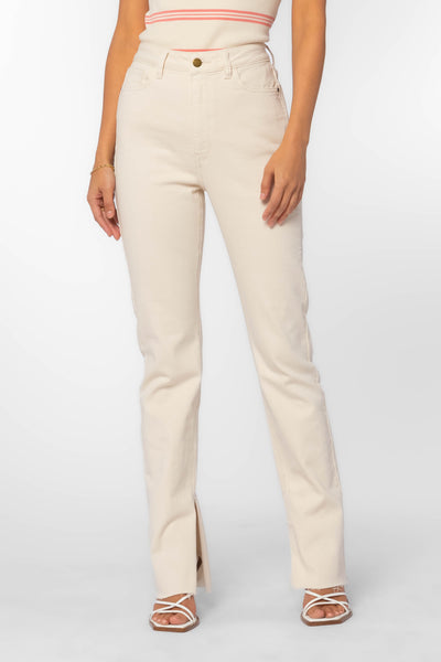 Madelina Off White Jeans - Bottoms - Velvet Heart Clothing