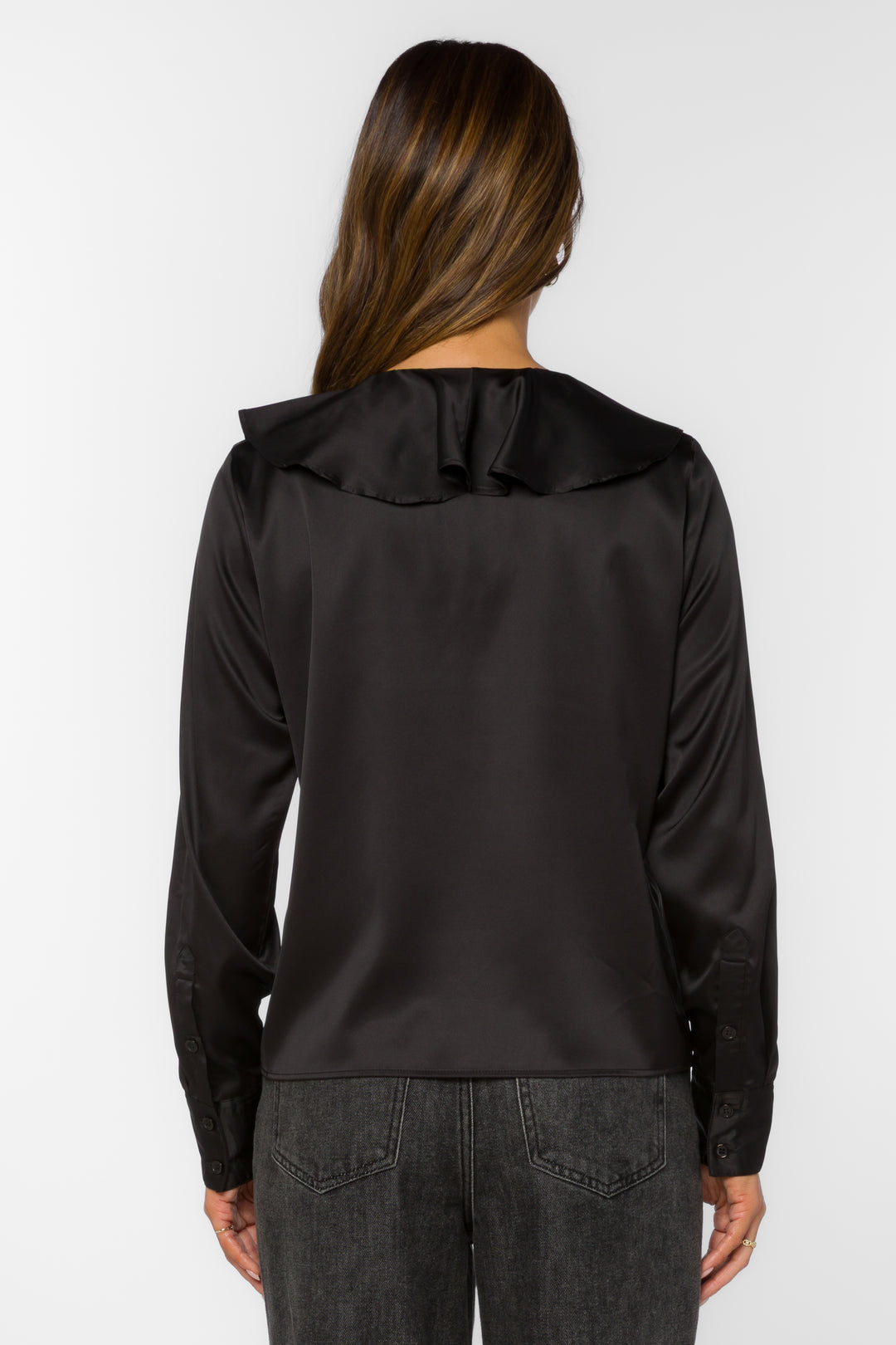 Madelyn Black Top - Tops - Velvet Heart Clothing