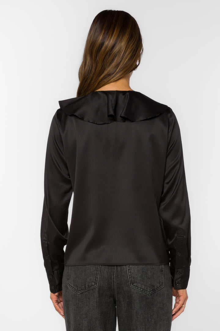 Madelyn Black Top - Tops - Velvet Heart Clothing