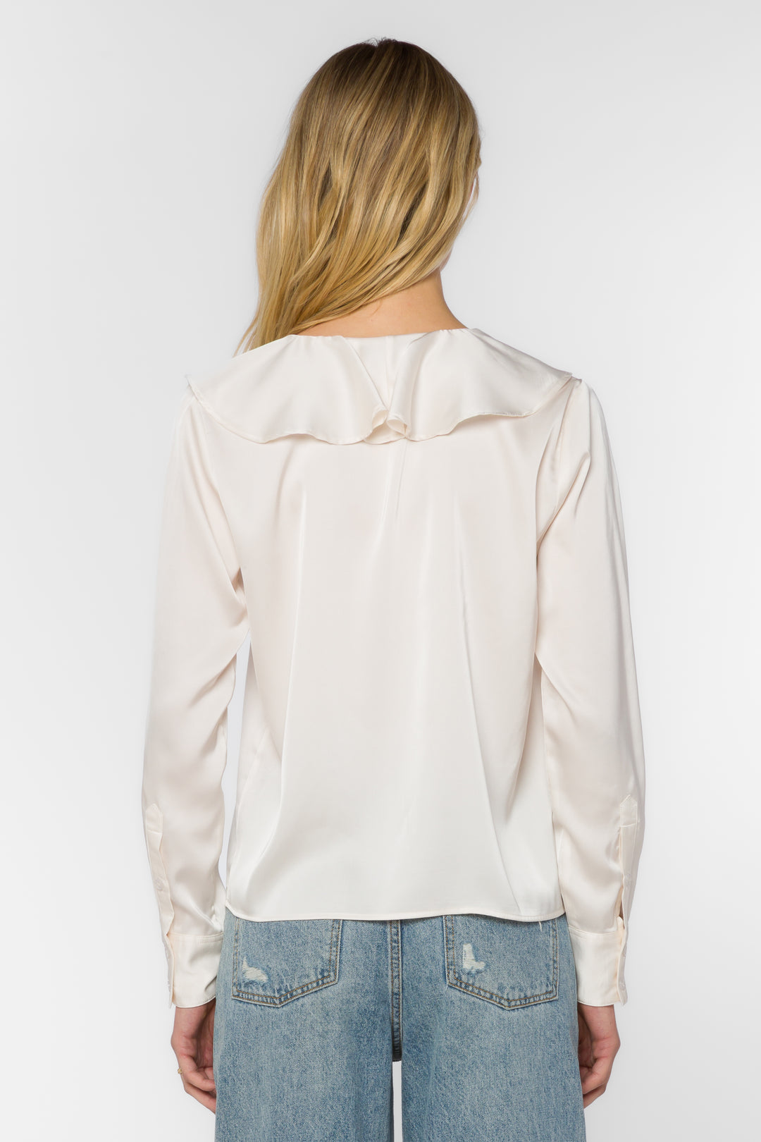 Madelyn Soft White Top - Tops - Velvet Heart Clothing