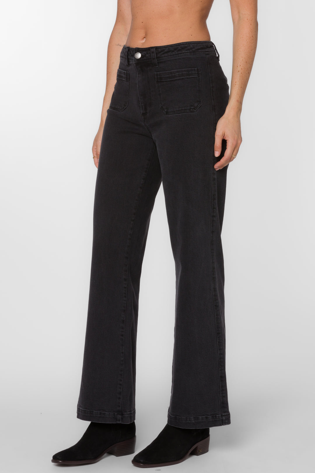 Mala Black Lake Jean - Bottoms - Velvet Heart Clothing