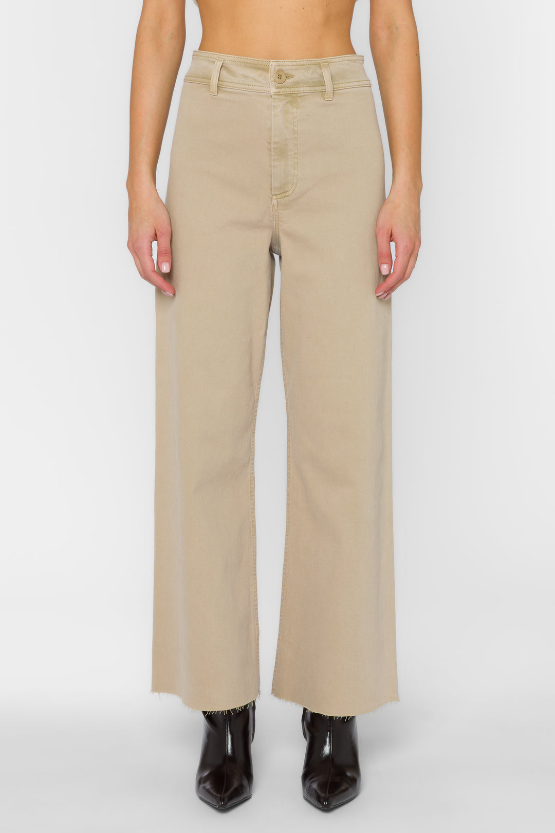 Margiela Sandy Beige Pants - Bottoms - Velvet Heart Clothing
