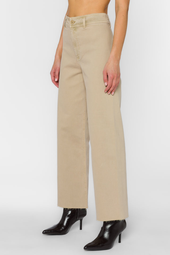Margiela Sandy Beige Pants - Bottoms - Velvet Heart Clothing