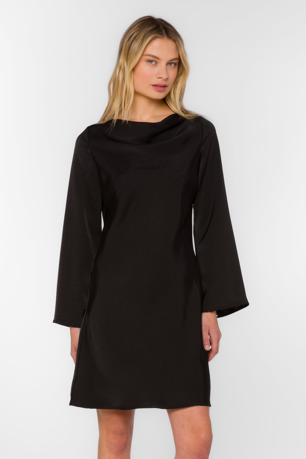 Mariko Black Dress - Dresses - Velvet Heart Clothing