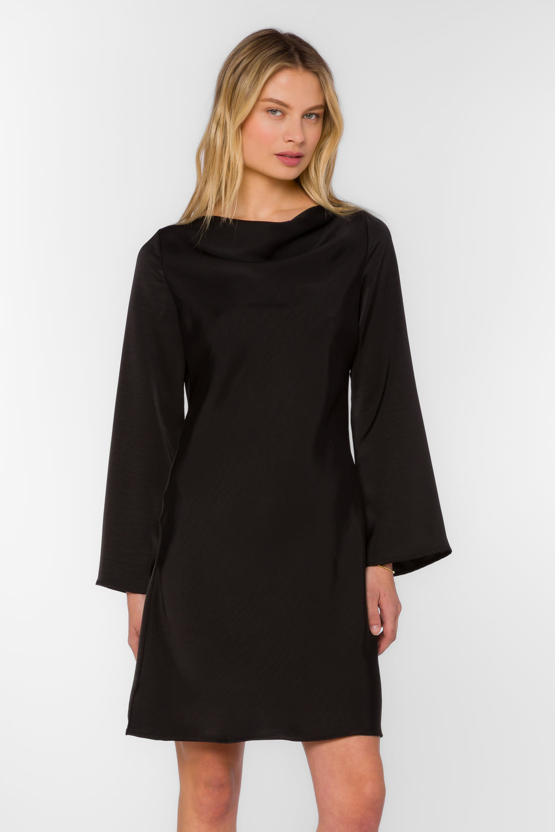 Mariko Black Dress - Dresses - Velvet Heart Clothing