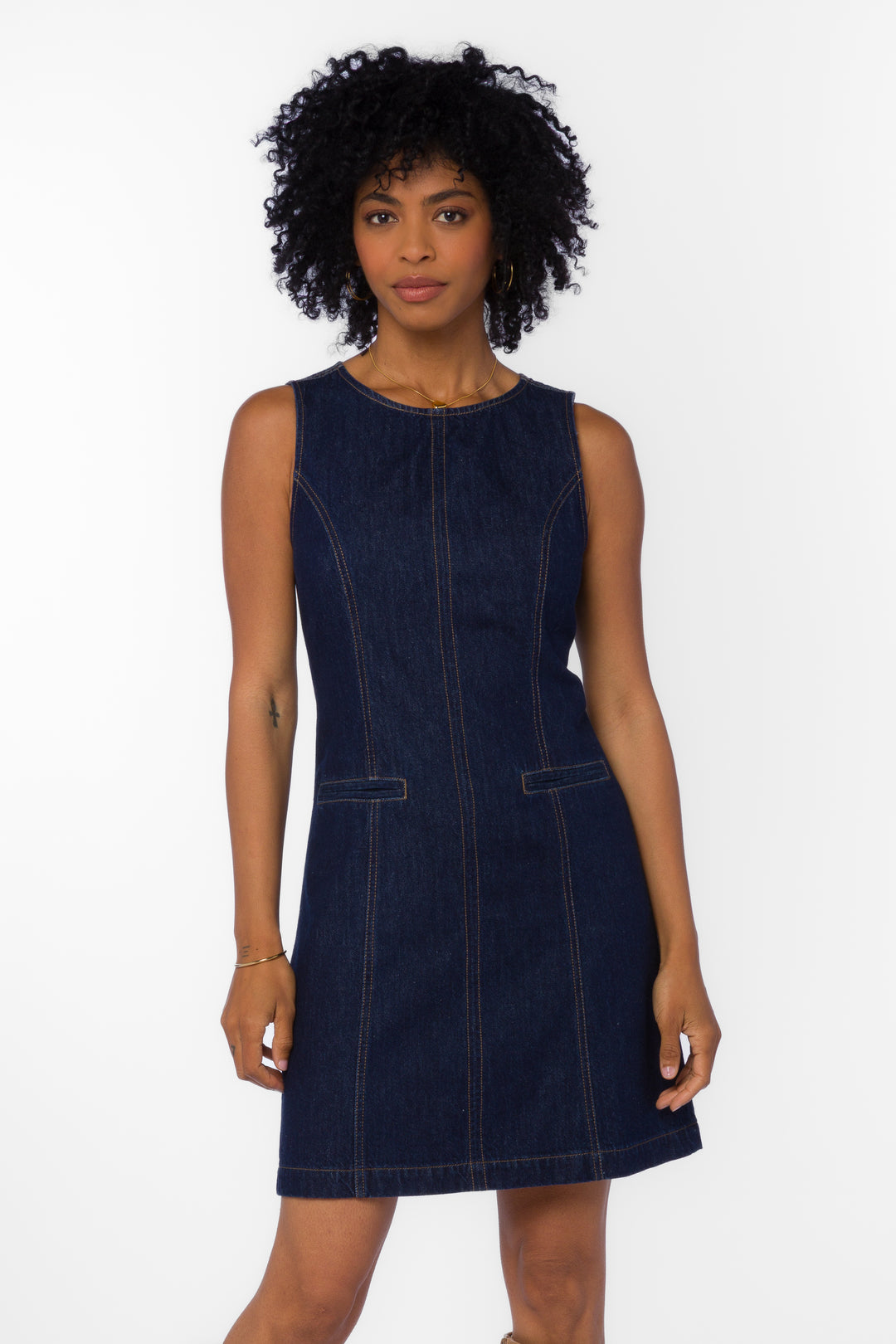 Matilda Raw Blue Dress - Dresses - Velvet Heart Clothing