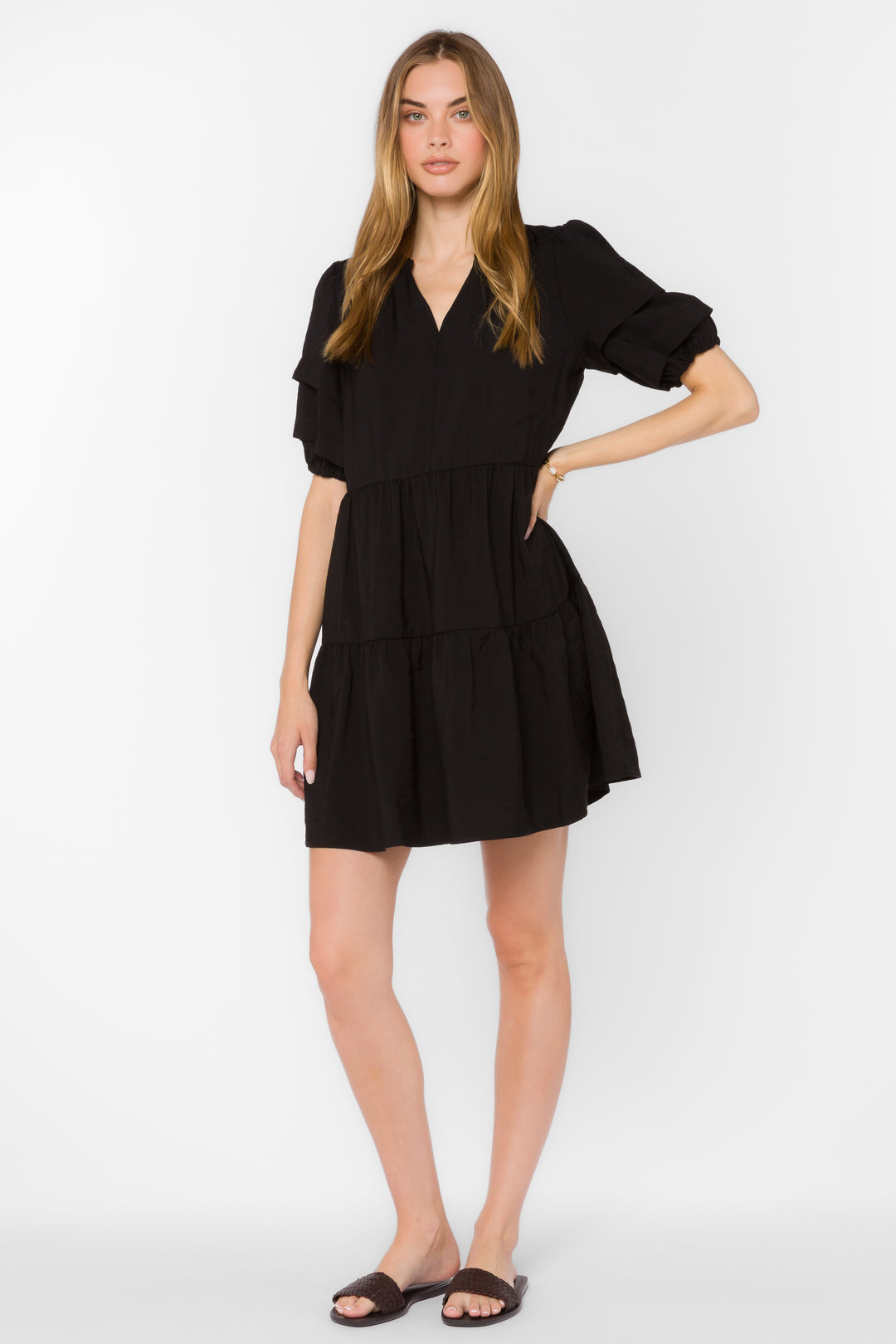Melita Black Dress - Dresses - Velvet Heart Clothing