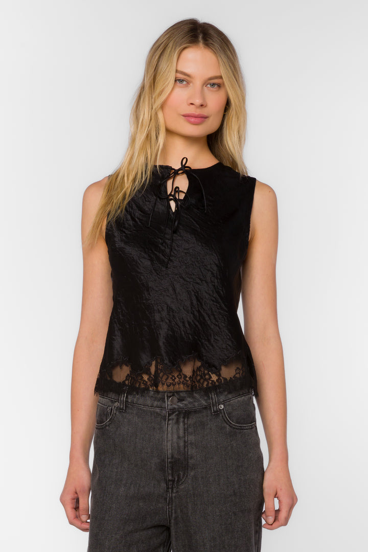 Merida Black Tank - Tops - Velvet Heart Clothing