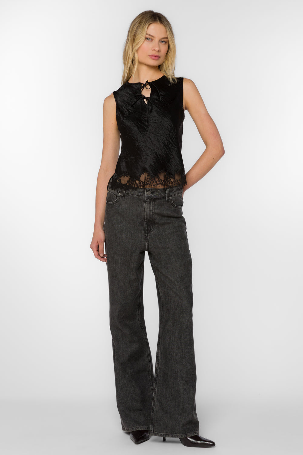 Merida Black Tank - Tops - Velvet Heart Clothing