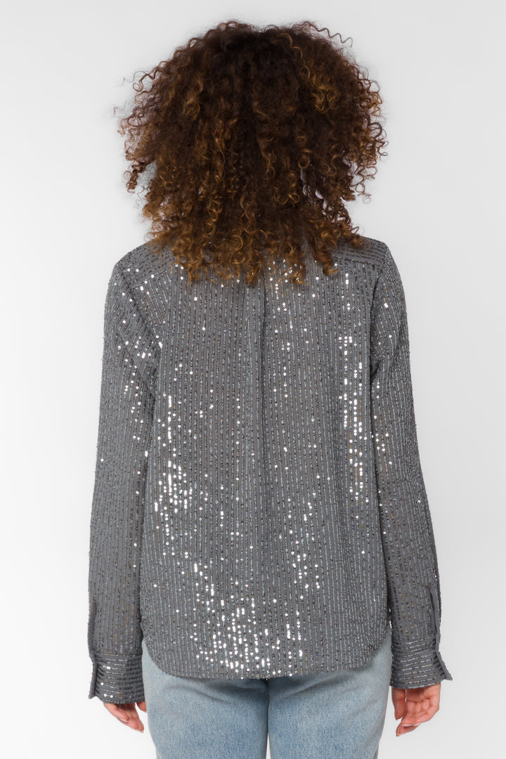 Michael Sequin Shirt - Tops - Velvet Heart Clothing