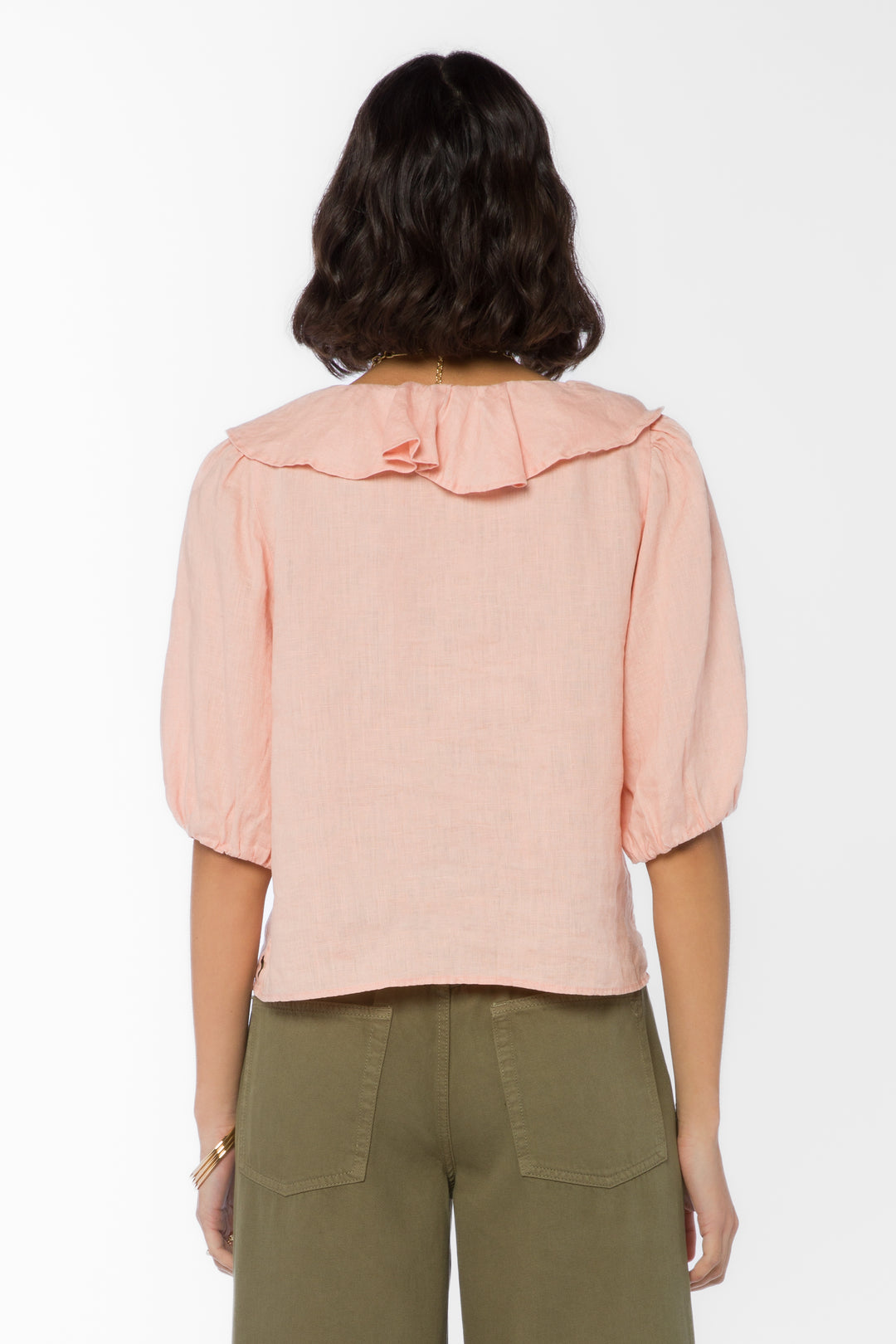 Milan Coral Top - Tops - Velvet Heart Clothing