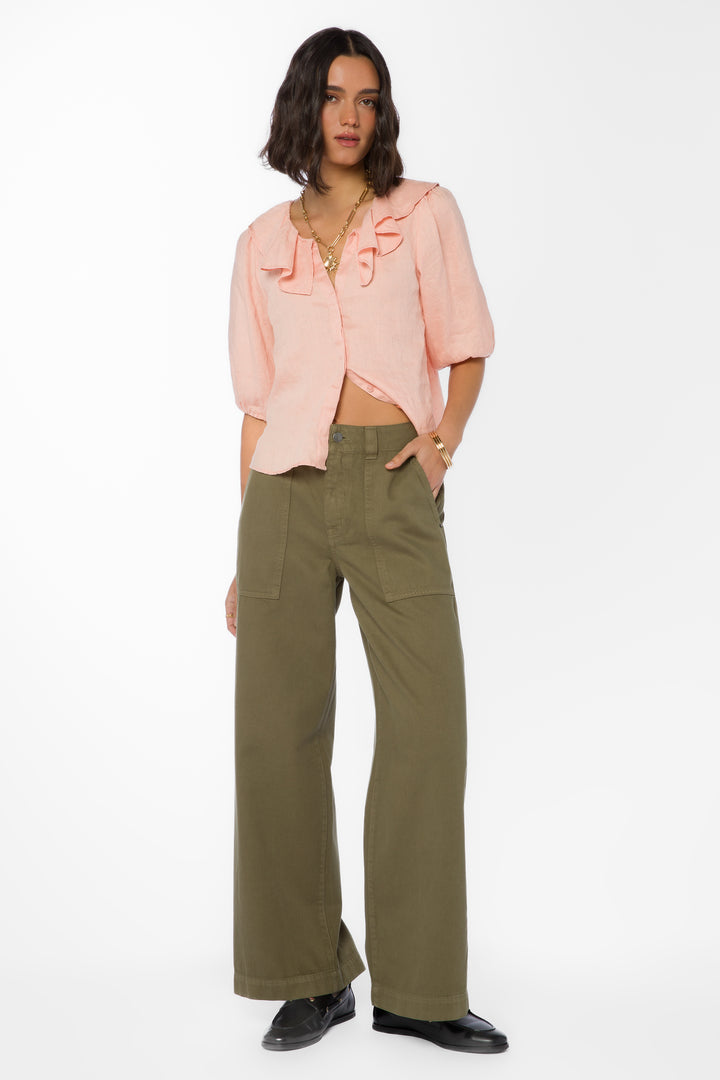 Milan Coral Top - Tops - Velvet Heart Clothing