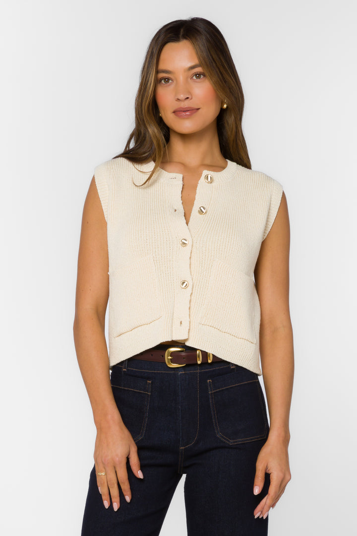 Moana Fiberglass Vest - Sweaters - Velvet Heart Clothing