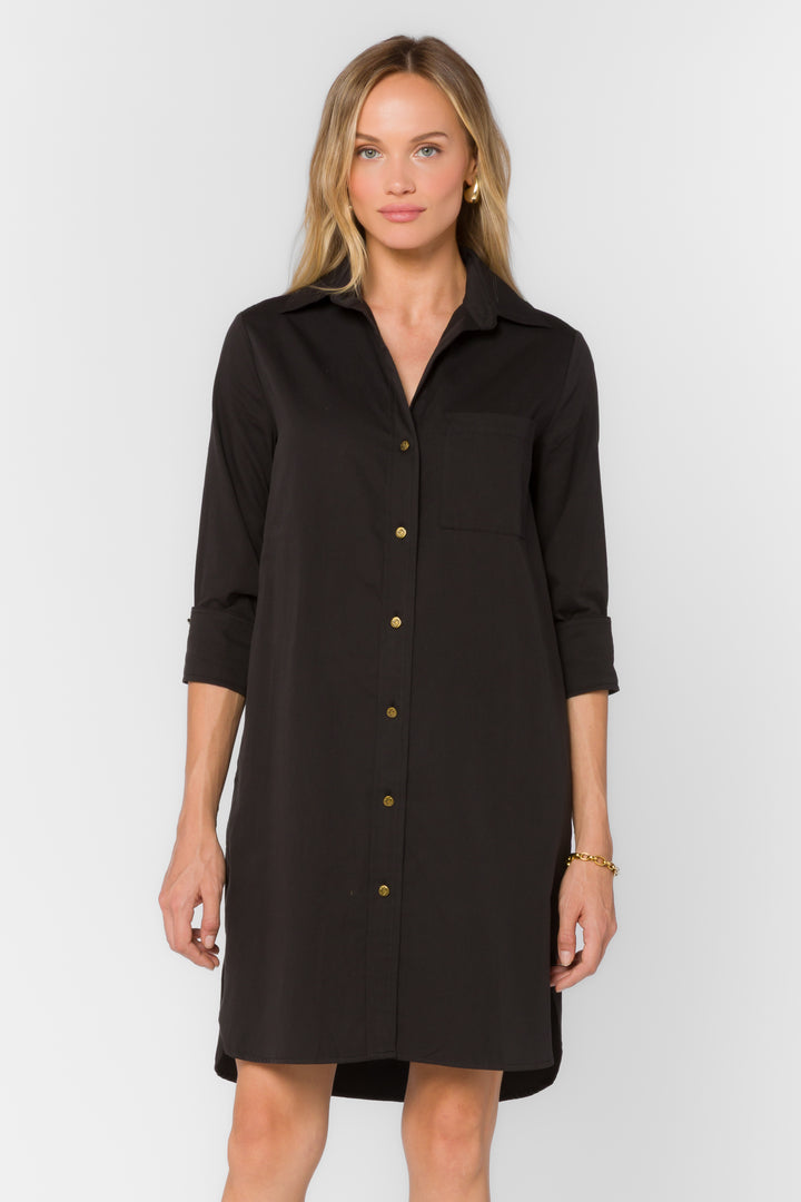 Morrigan Black Dress - Dresses - Velvet Heart Clothing