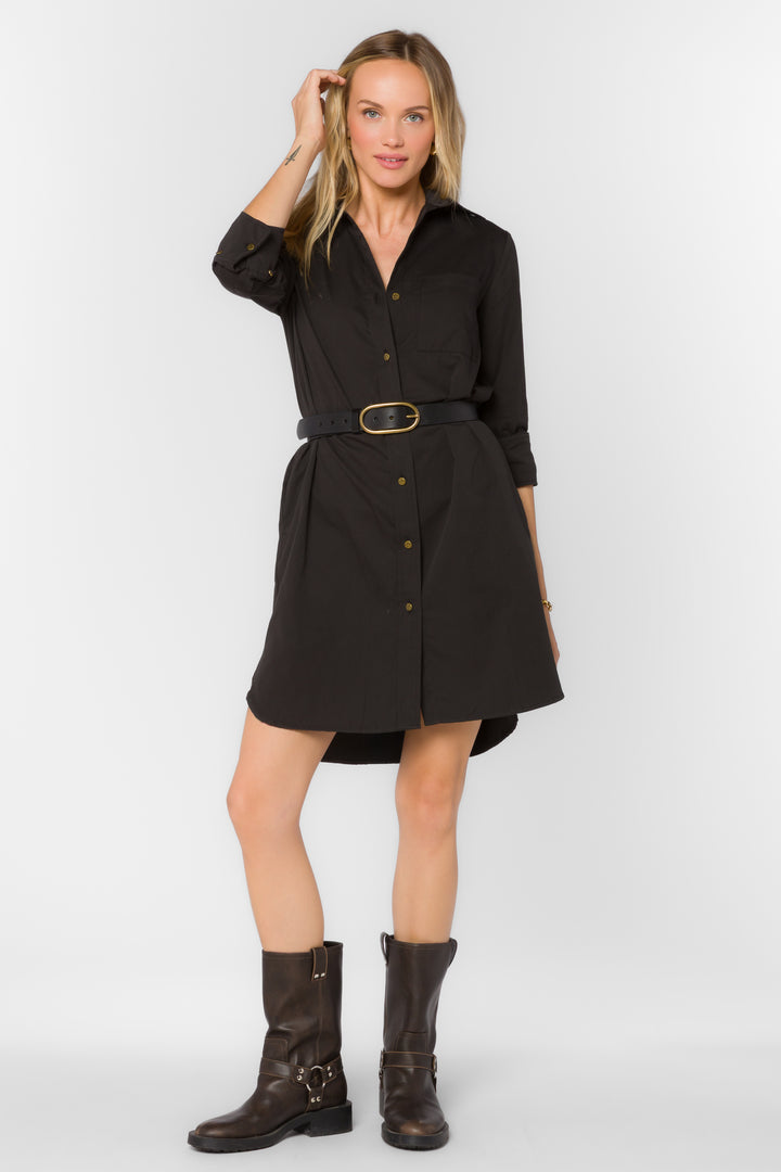 Morrigan Black Dress - Dresses - Velvet Heart Clothing