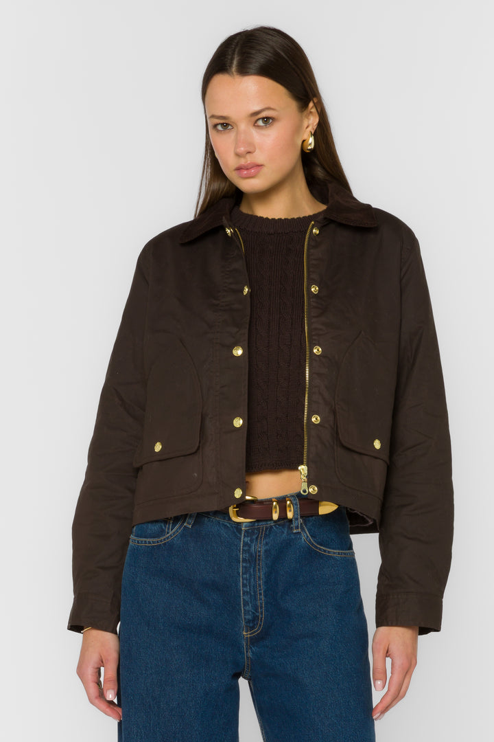 Naven Walnut Timber Jacket - Jackets & Outerwear - Velvet Heart Clothing