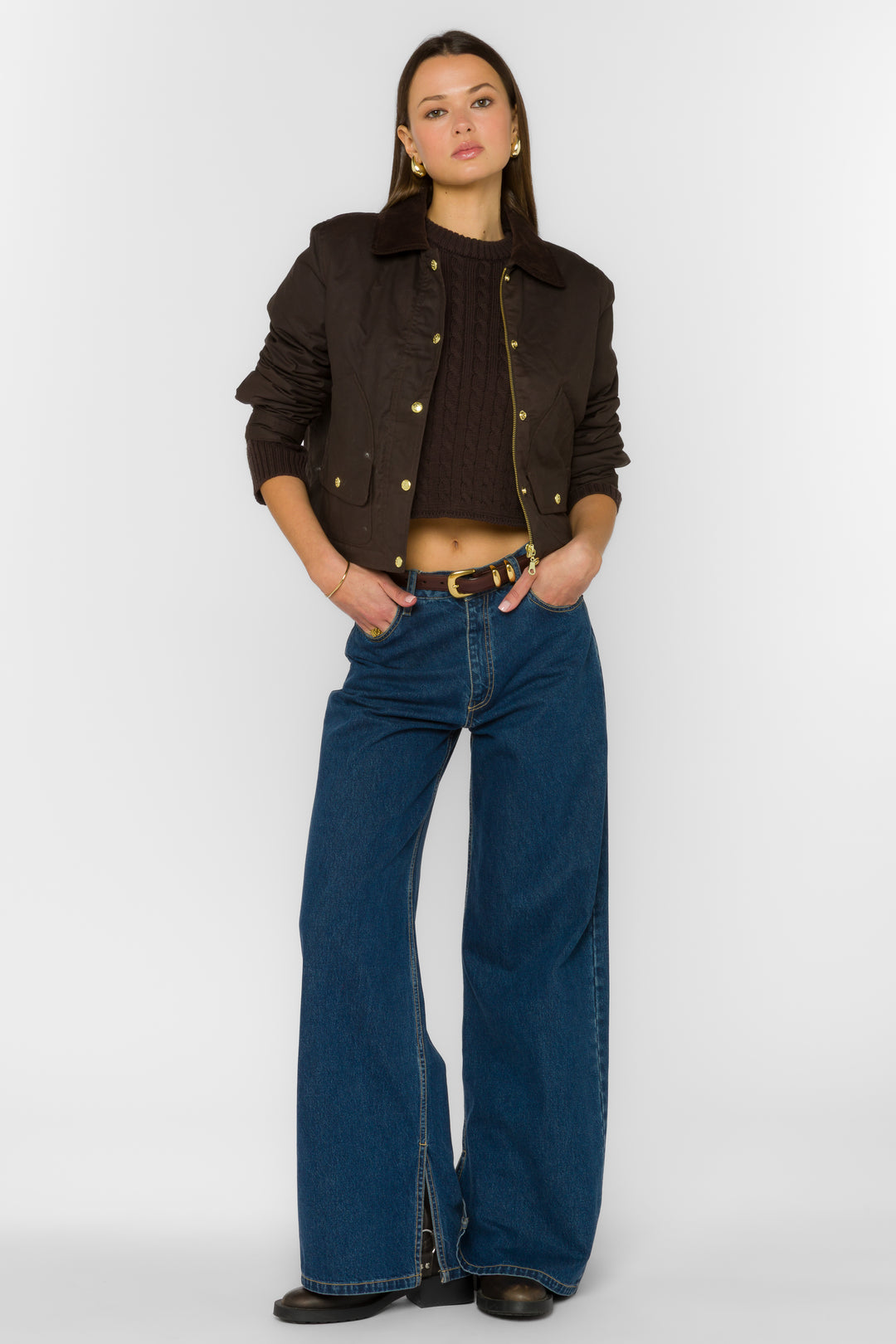 Naven Walnut Timber Jacket - Jackets & Outerwear - Velvet Heart Clothing