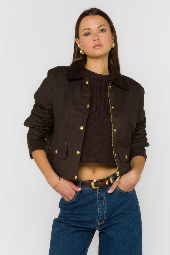 Naven Walnut Timber Jacket - Jackets & Outerwear - Velvet Heart Clothing