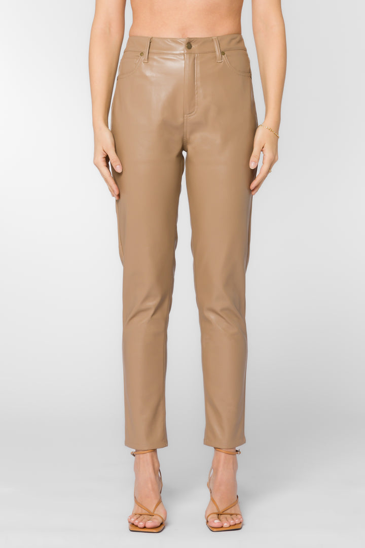 Nile Tan Pants - Bottoms - Velvet Heart Clothing