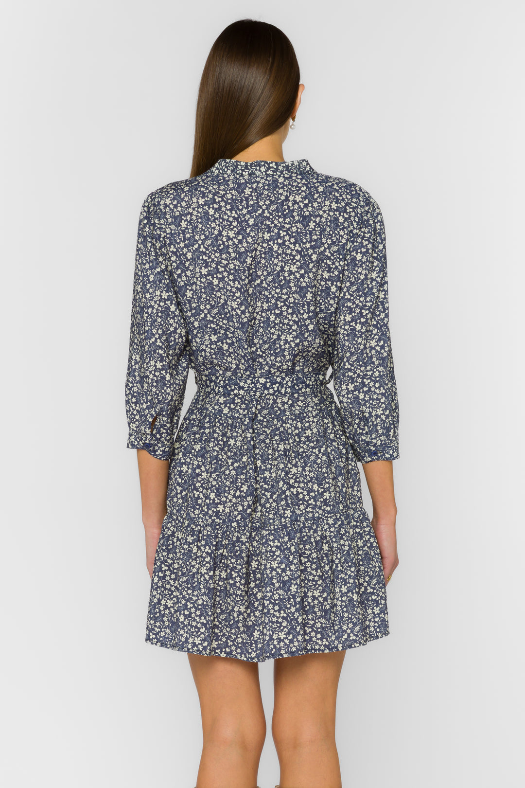 Noelle Navy Floral Dress