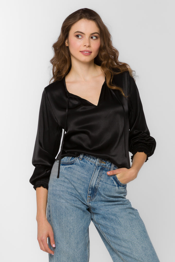 Penny Black Top - Tops - Velvet Heart Clothing