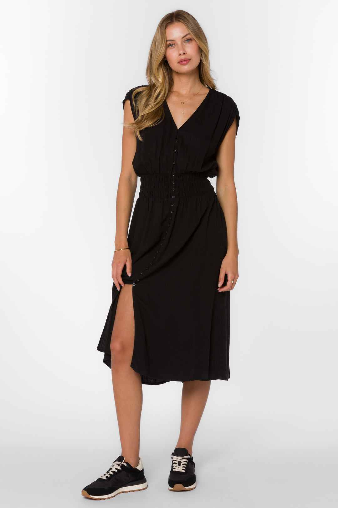 Persa Black Dress - Dresses - Velvet Heart Clothing