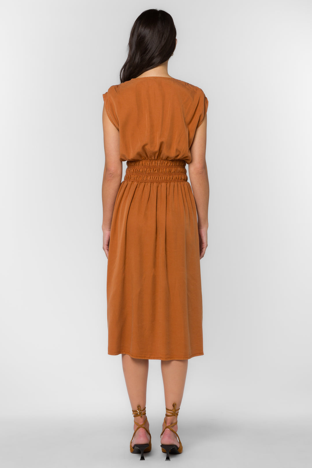 Persa Belgian Cocoa Dress - Dresses - Velvet Heart Clothing