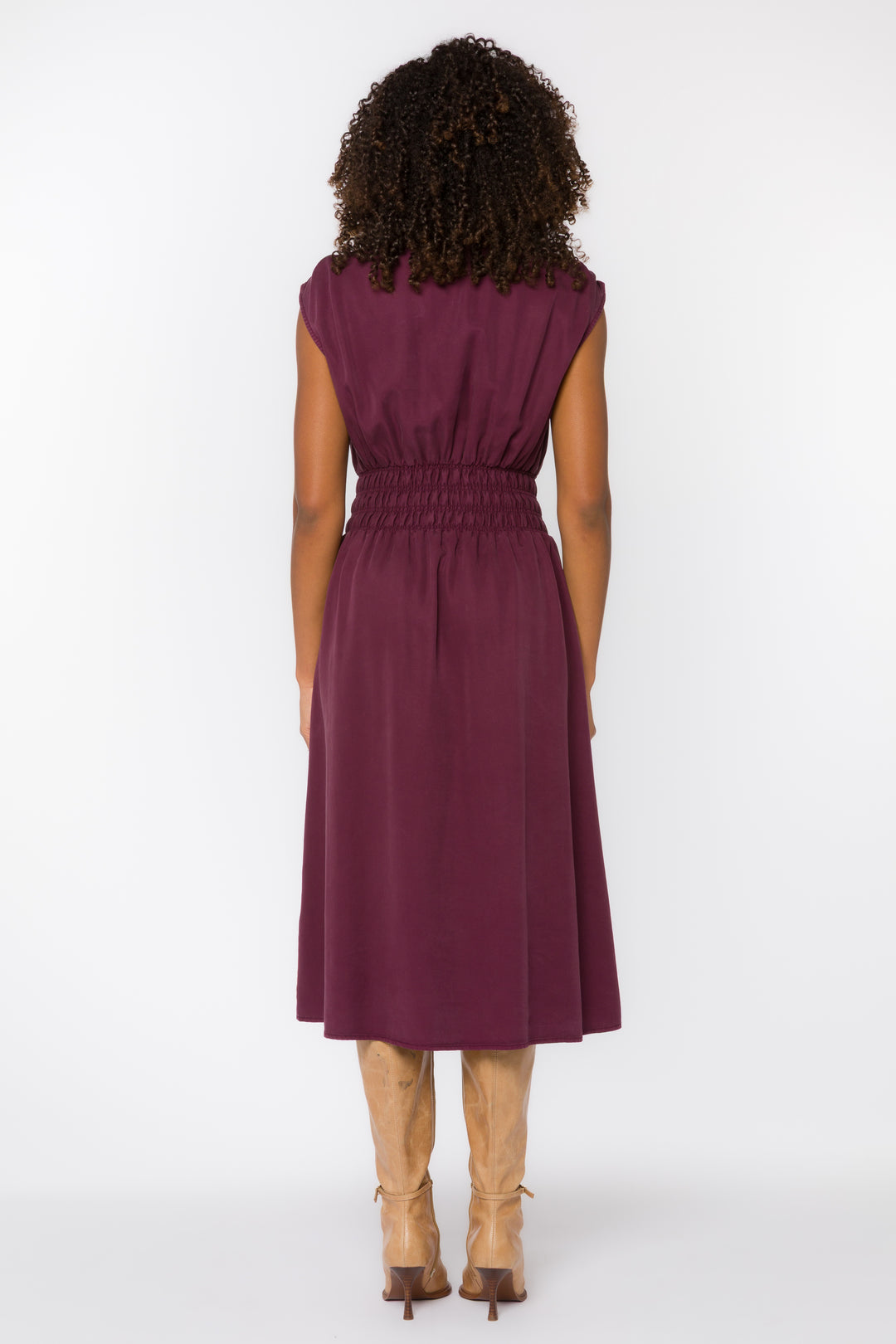 Persa Malbec Dress - Dresses - Velvet Heart Clothing
